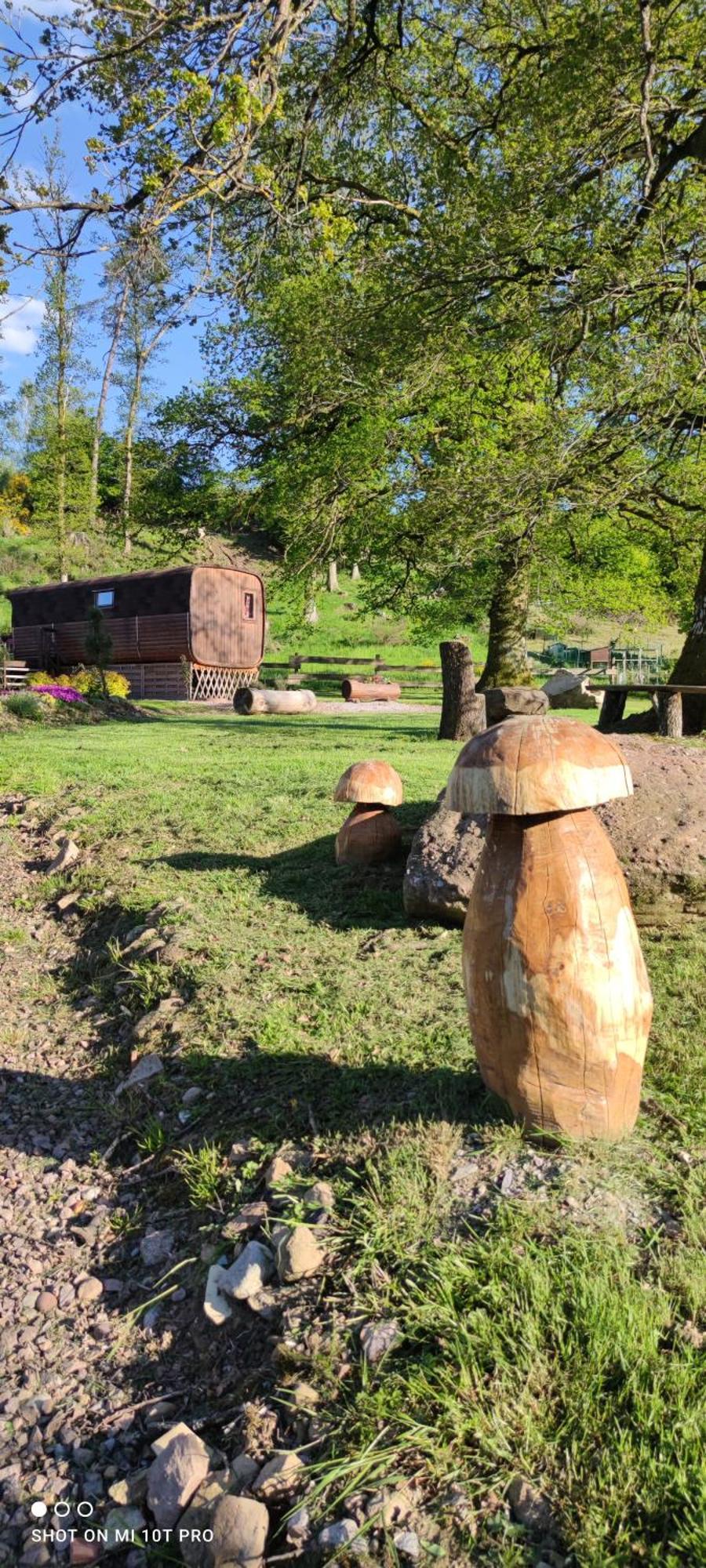Ma Roulotte Sous Les Chenes "La Passionnee" Hotel Raon-aux-Bois Exterior photo