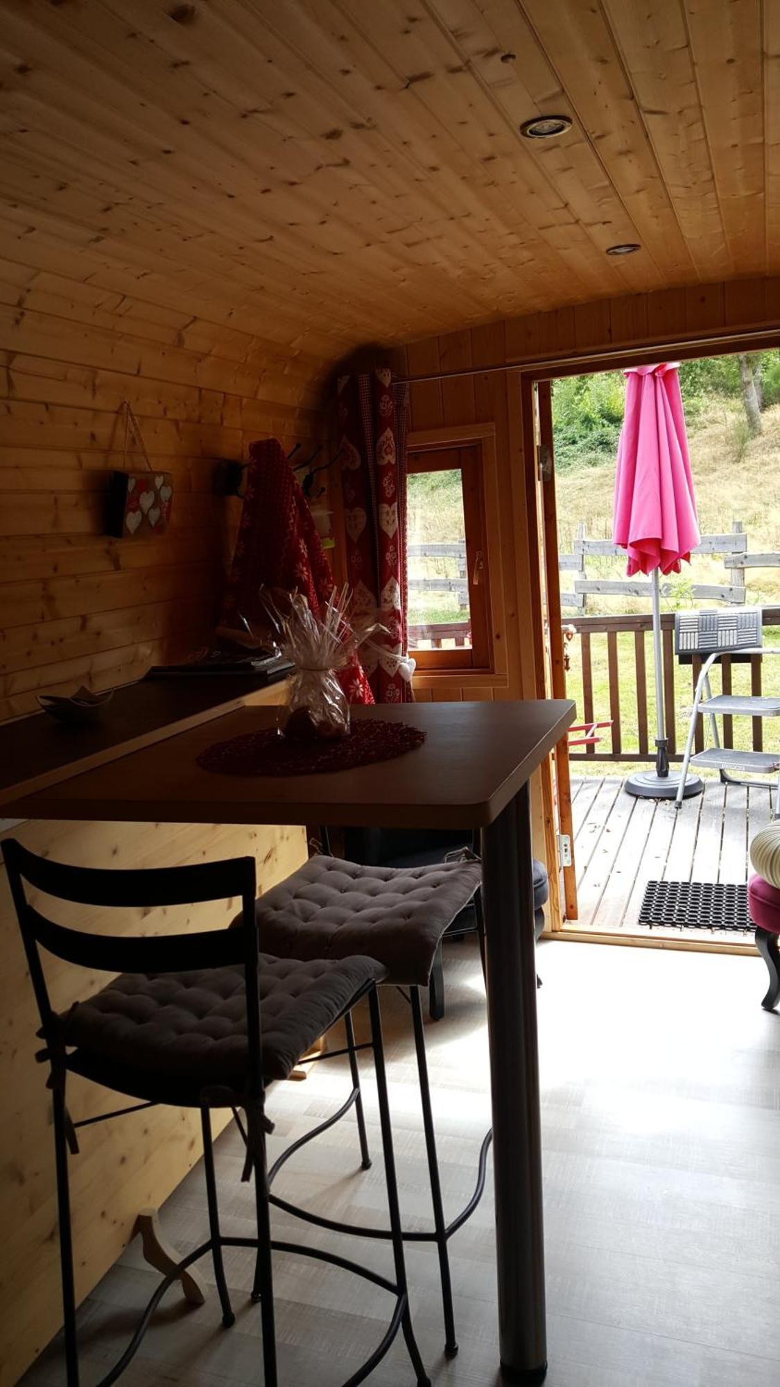Ma Roulotte Sous Les Chenes "La Passionnee" Hotel Raon-aux-Bois Exterior photo